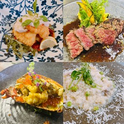 豪華に仕上げた季節の特別コースです。

ワインやビールなど飲み放題付き
