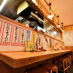 カウンター席でのサクッのみ！