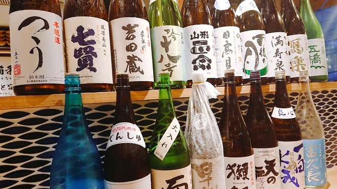 日本酒にこだわっている