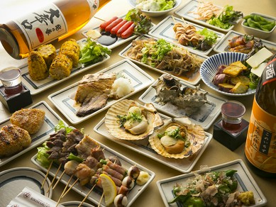 鮮度抜群こだわり炉ばた焼き!