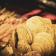 焼き場の目の前に並べてます！！迫力あります！！