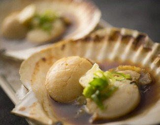 ホタテ貝のバター焼き