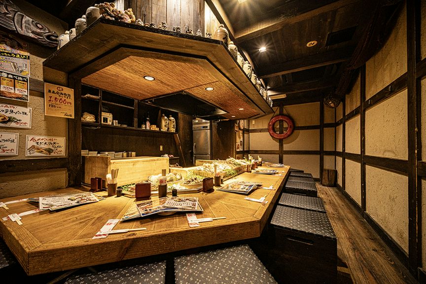 大人気炉ばたカウンター!