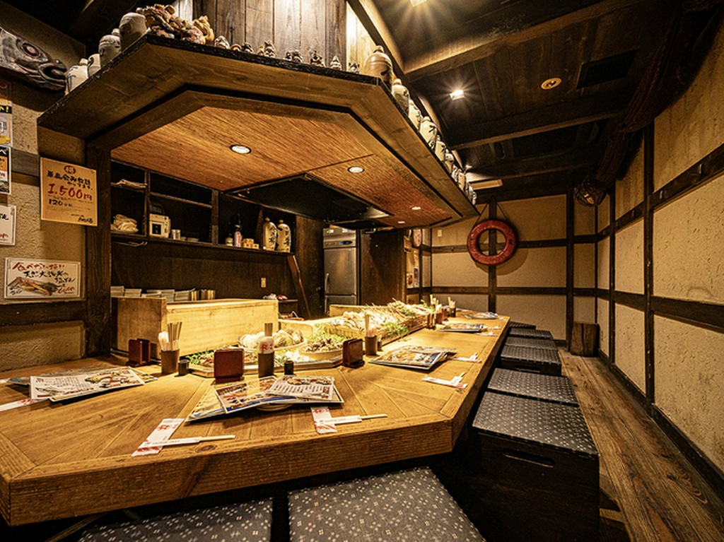 大人気炉ばたカウンター！