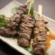 ≪牛串焼き食べ比≫ 牛串焼き３種盛り