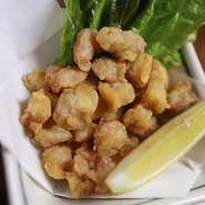 ぼんじりの唐揚げ