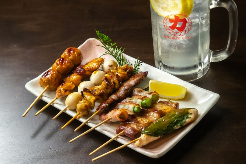 朝引き鶏の”新鮮な美味しさ”を、串焼でお楽しみいただけます♪