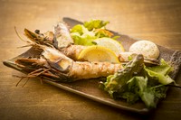 天然大海老の塩焼