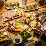 各種宴会にぴったり5000円で、2時間食べ飲み放題の大満足コースです！メニューも豊富に取り揃えています！