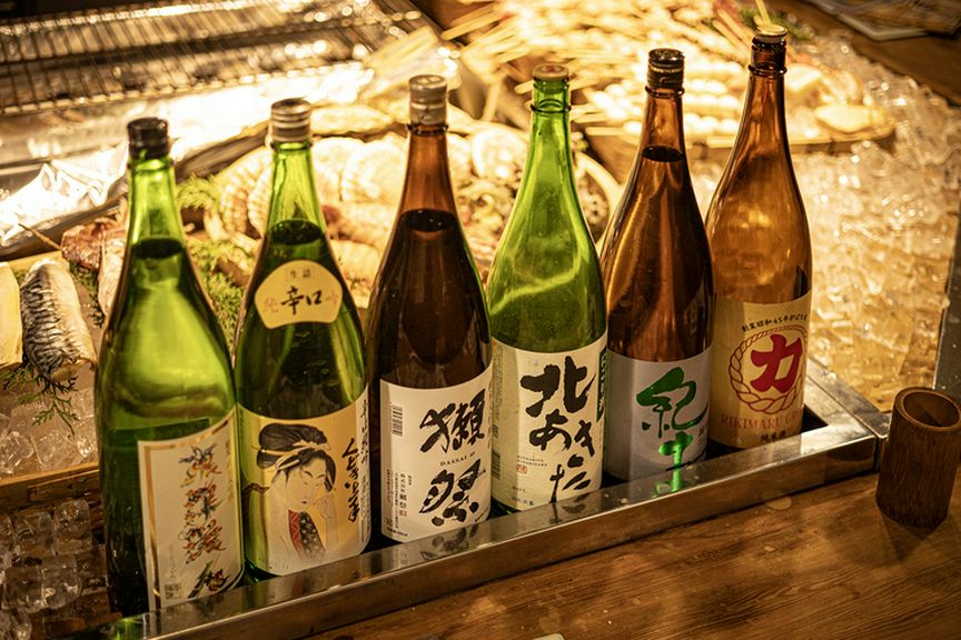 350円(税抜)で地酒が飲める♪