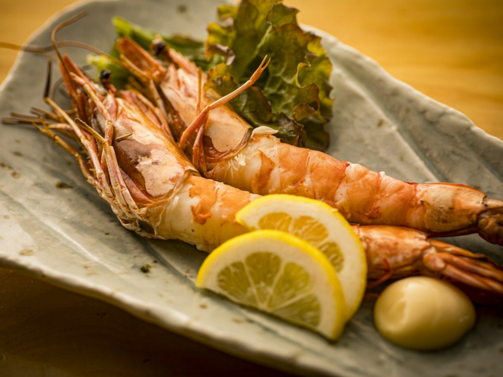 特大大海老の塩焼