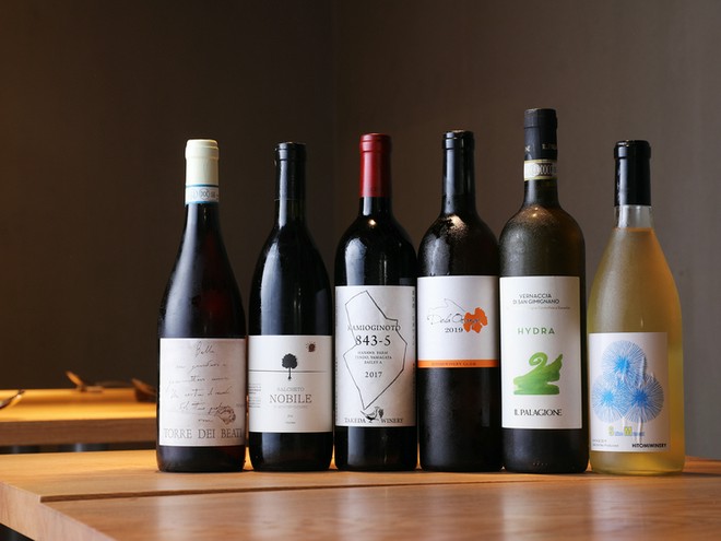 ワインにこだわっている