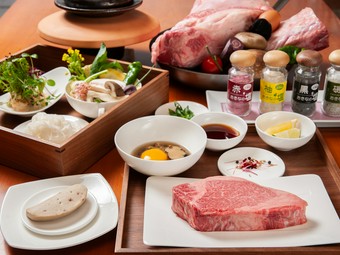 近江牛フィレ肉の石焼き（７日前迄の完全予約制）