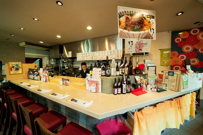 カウンター席がある