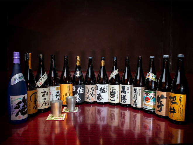 日本酒にこだわっている
