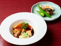 煮物、焼物、お椀