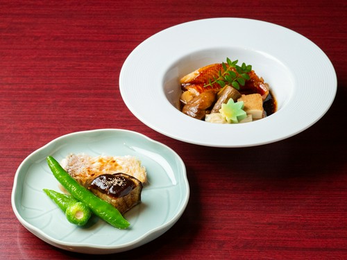 煮物、焼物、お椀