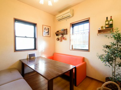 ゆったりとリラックスできる空間