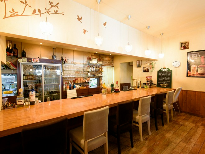 カウンター席がある
