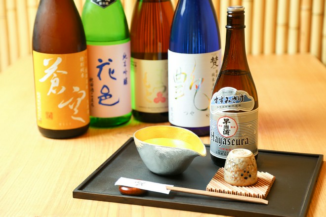 日本酒にこだわっている