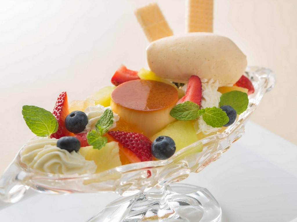 プリンアラモード