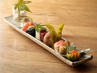 野菜を中心とした前菜／コース