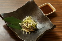 ・自家製コンビーフ1150円
・韓国海苔400円
・韓国海苔とチャンジャのクリームチーズ850円
・センマイ刺し～自家製チョジャン～1050円