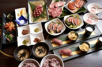 A5ランク希少部位5種類を堪能出来ます。大切なお時間に是非ご利用下さい。