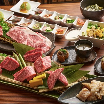 【接待・大切な会食にも】◆焼肉厳選赤身コース◆