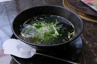 ・わかめスープ800円
・玉子スープ800円
・野菜スープ800円
・カルビスープ1100円
・牛テールスープ1200円