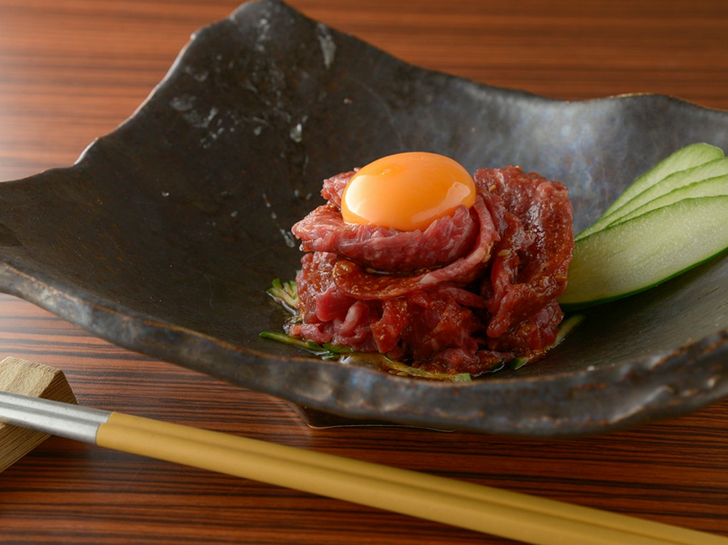 A5和牛赤身肉のタルタル