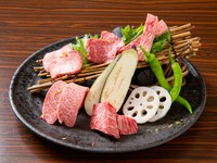 希少赤身肉5種盛り合わせ