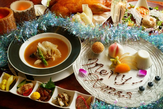 クリスマス限定コースがある