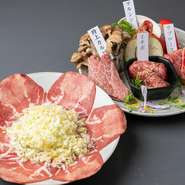 刻んだネギを好きな分だけタンで包んで焼き上げる一品。ネギにしっかり味がついており、焼いた後はそのままいただきます。あっさりとした味わいで、ついつい箸が止まらなくなりそうです。