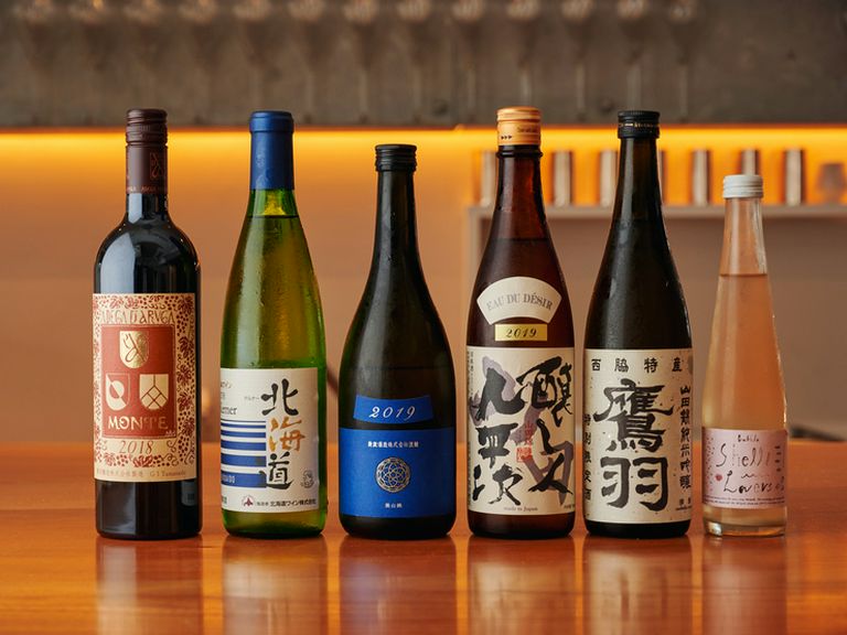 日本酒+ワインペアリング