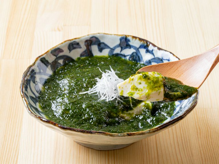 青のり豆富