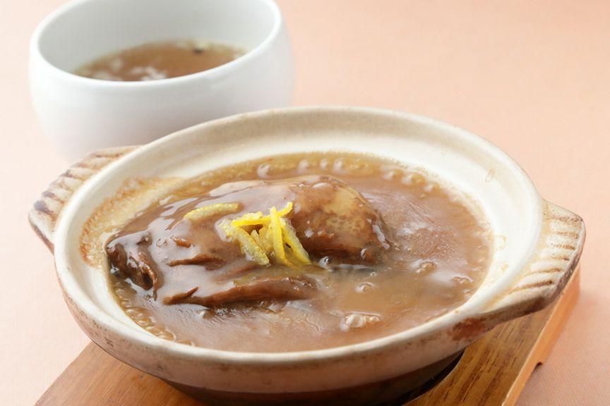 やわらか鶏の土鍋あんかけ御飯