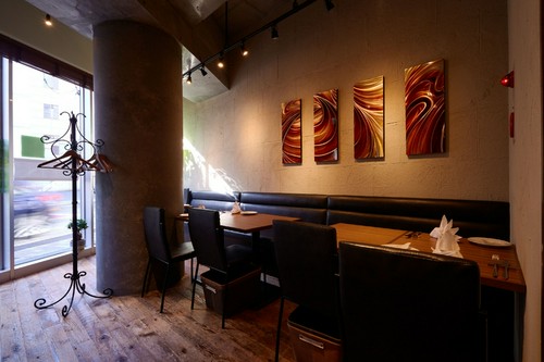 テーブル席です。