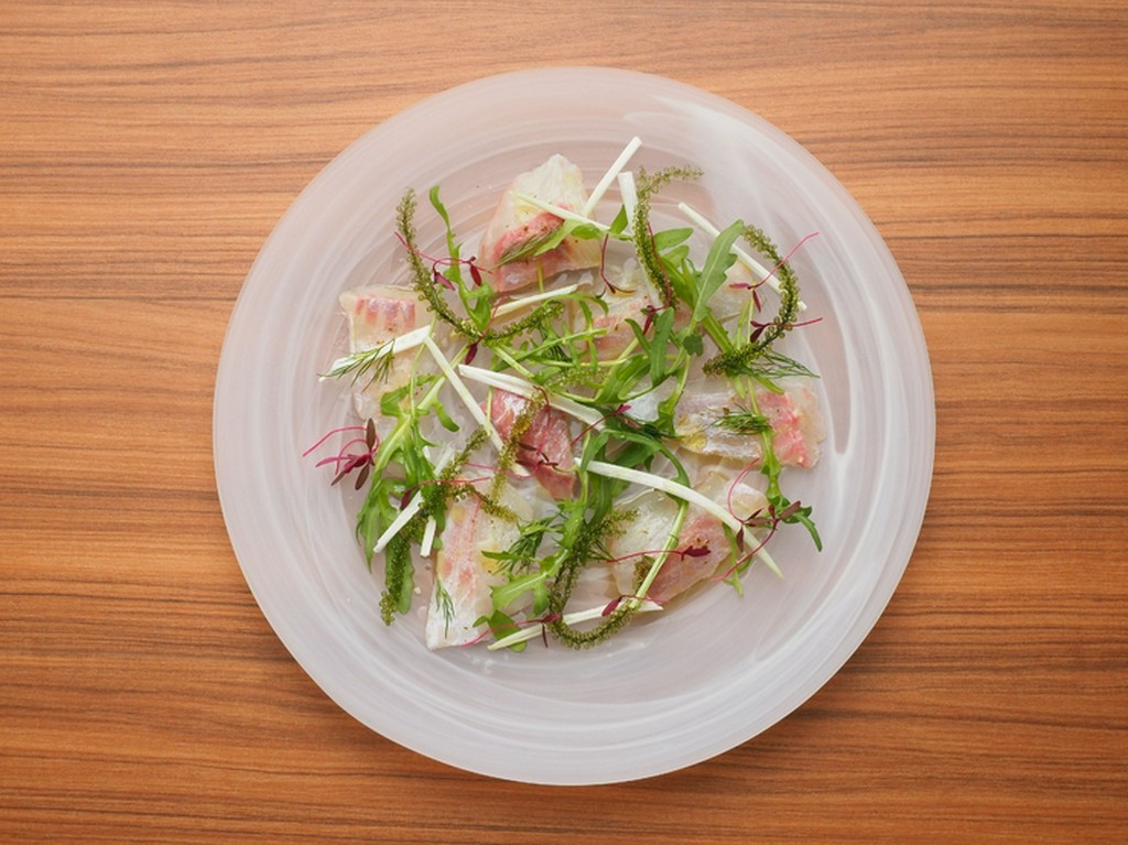 鮮魚のカルパッチョです。