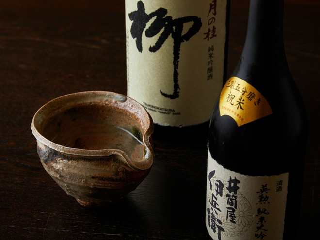 日本酒にこだわっている