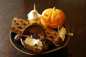 季節感を色濃く表現された『季節の一品』