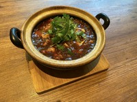 国産牛スジ入り四川風麻婆豆腐