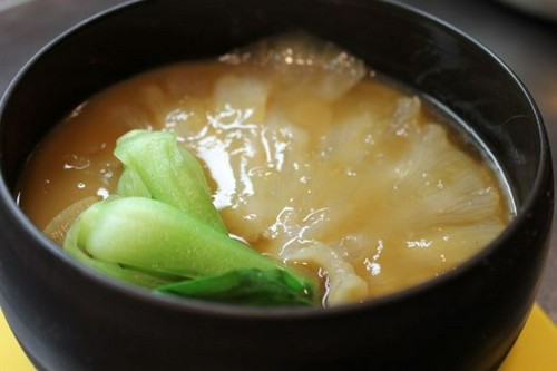 フカヒレ姿煮込みあんかけそば