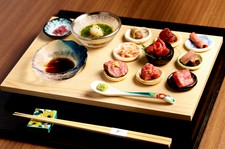 祇園肉亭　新の庭園を眺めるカウンターのお客様限定でご提供する特別コースをご用意！