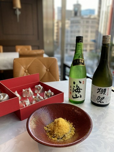 カラスミ蕎麦