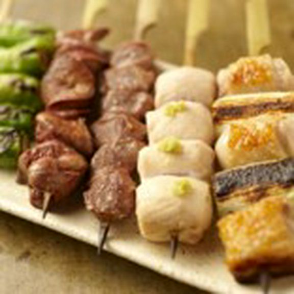 おまかせ焼き鳥5本コース