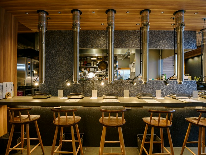 カウンター席がある