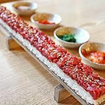 ロングユッケ寿司ハーフは1500円になります。


