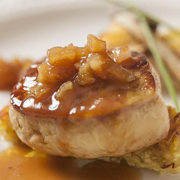 牛フィレ肉とフォアグラのロッシーニ