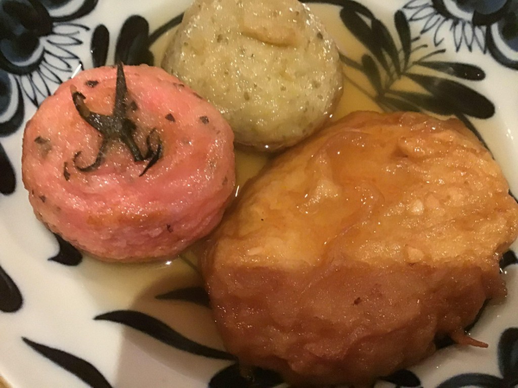 おでん　トマべえ、ほたて丸、ピリイカ